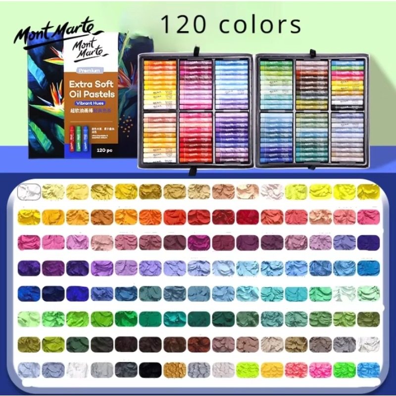 Photography Kit - 120 Set warna Super lembut larut