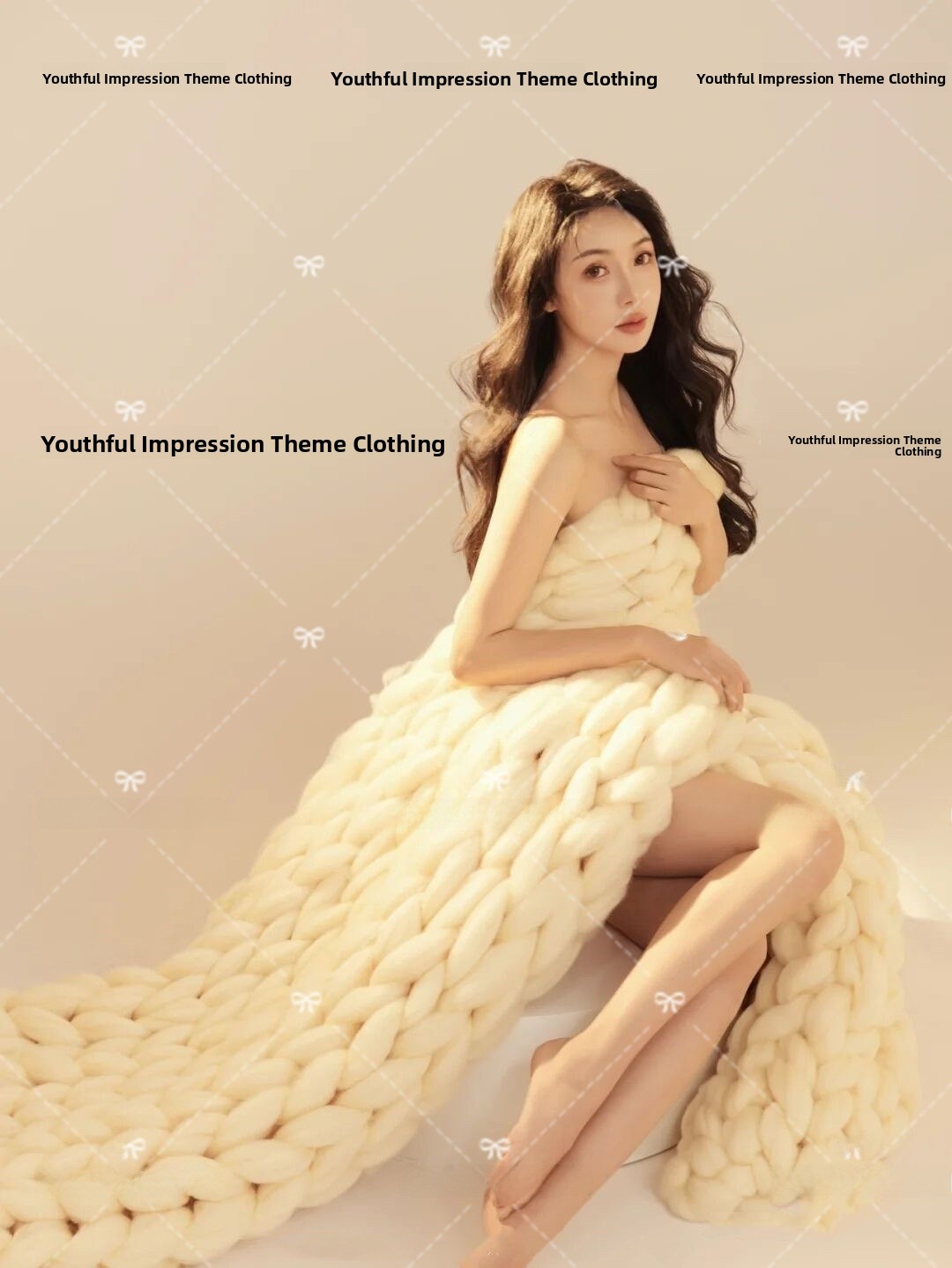 Photography Young - Selimut Santai Gaya Korea Lush Style