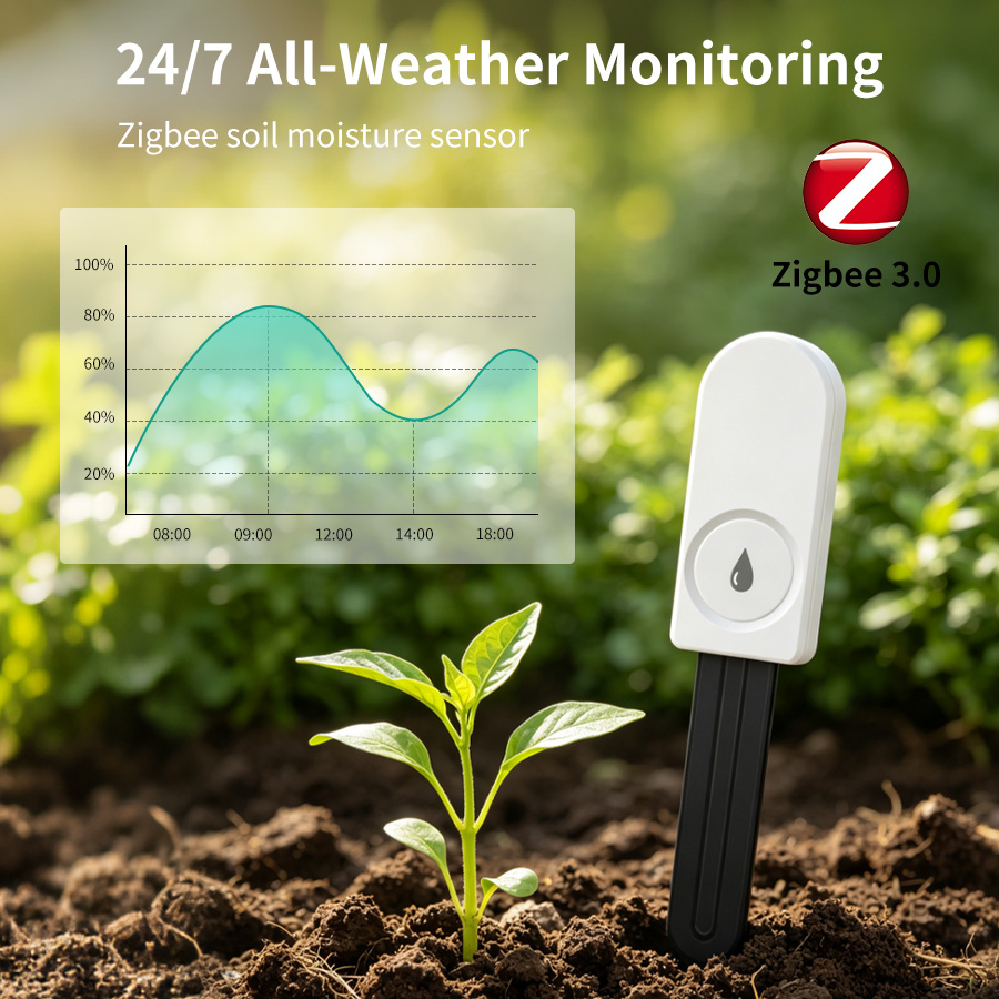 Intervalometer Timer - Sensor Kelembaban Tanah ZigBee Pintar, Pengukur