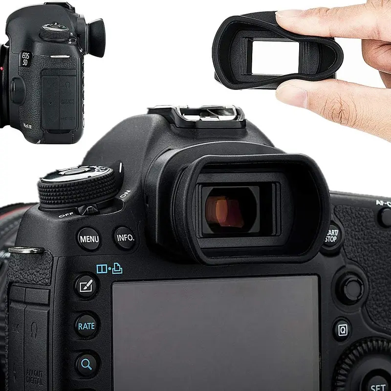 Photography Icon - Eyecup Kamera Silikon untuk Canon EOS