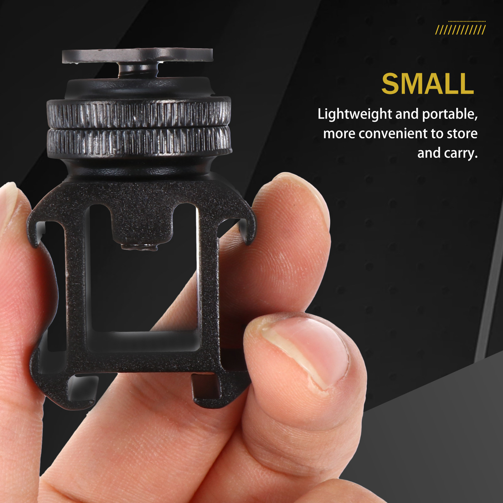 Hot Shoe Adapter - 2Set Hot Shoe Base Aluminium Alloy