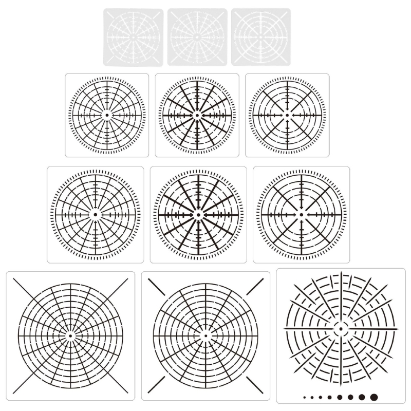 Photography Geometry - F92B Alat Dot Geometris Untuk Kain