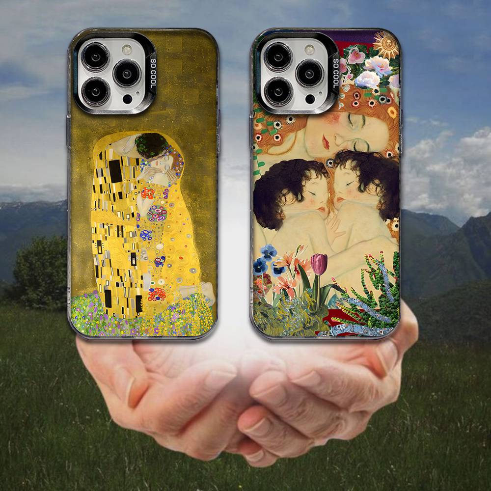 Photography Geometry - Casing Ponsel Seni Lukisan Gustav Klimt