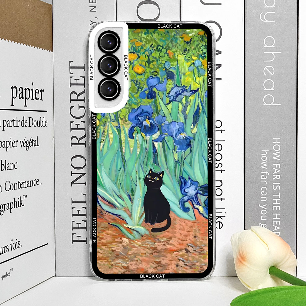 Casing Ponsel Kucing Seni Bung - Photography Geometry ulasan dan harga