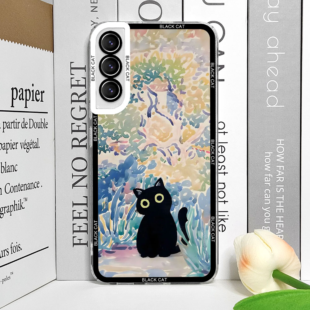 Casing Ponsel Kucing Seni Bung - Photography Geometry ulasan dan harga