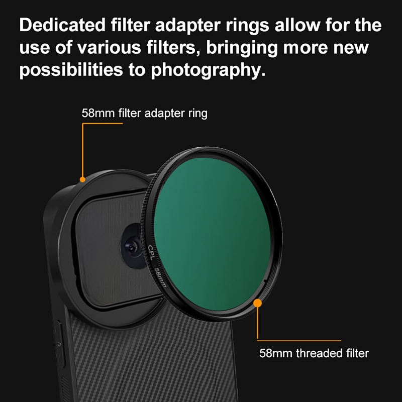 Kit Filter Lensa 4 in 1 58mm u - Photography Kit ulasan dan harga