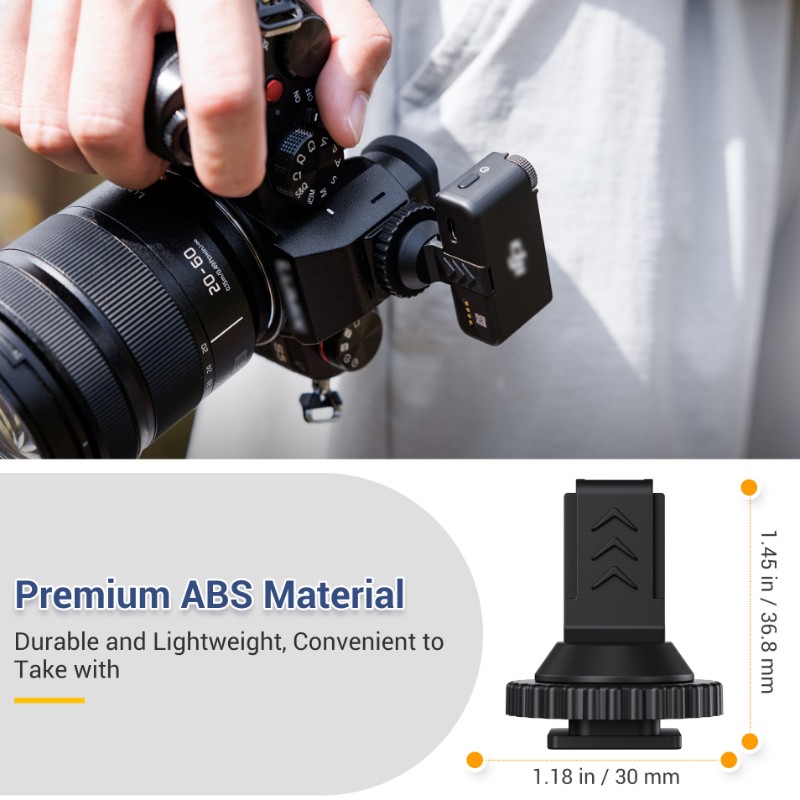 Adaptor Cold Shoe Untuk DJI Mi - Hot Shoe Adapter ulasan dan harga