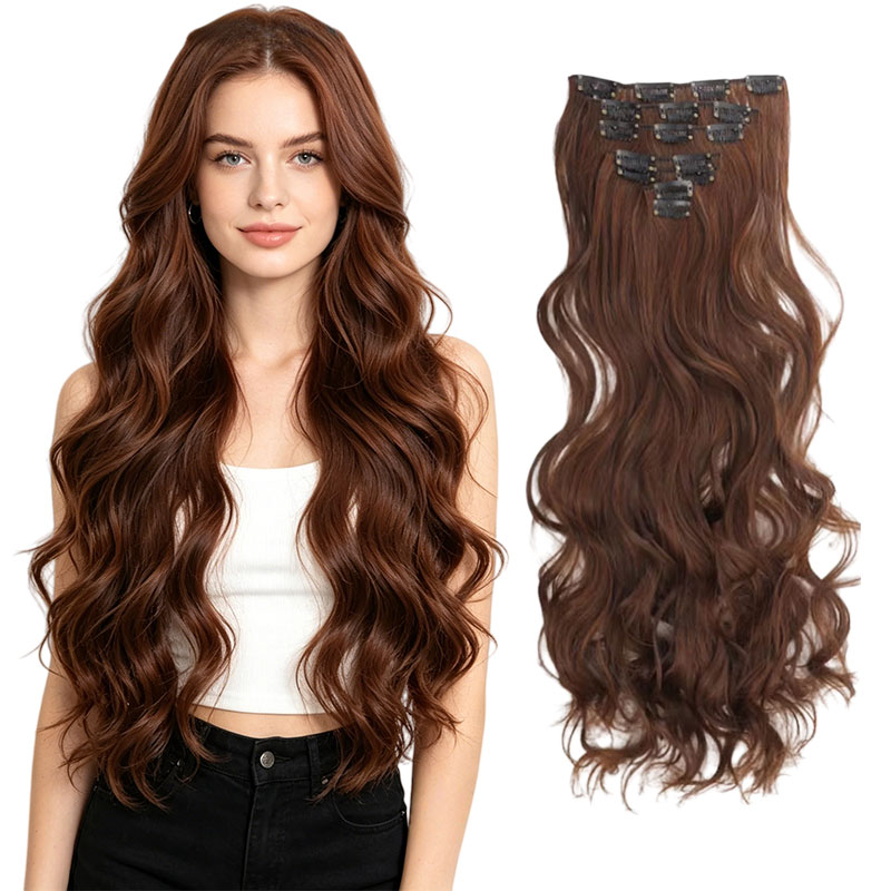 Ekstensi Rambut Bergelombang P - Photography Date ulasan dan harga