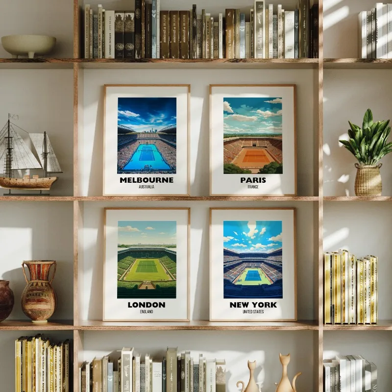 Poster Tenis Utama London New  - Photography Major ulasan dan harga