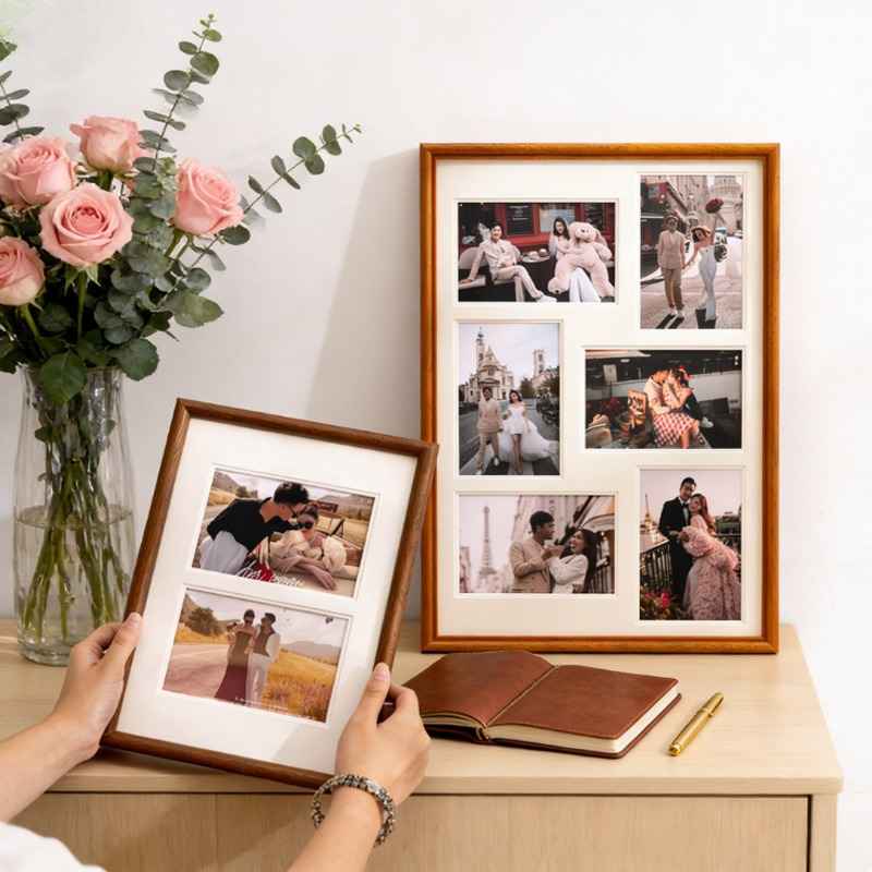 Bingkai Foto Kayu Solid Multi- - Photography Narrative ulasan dan harga