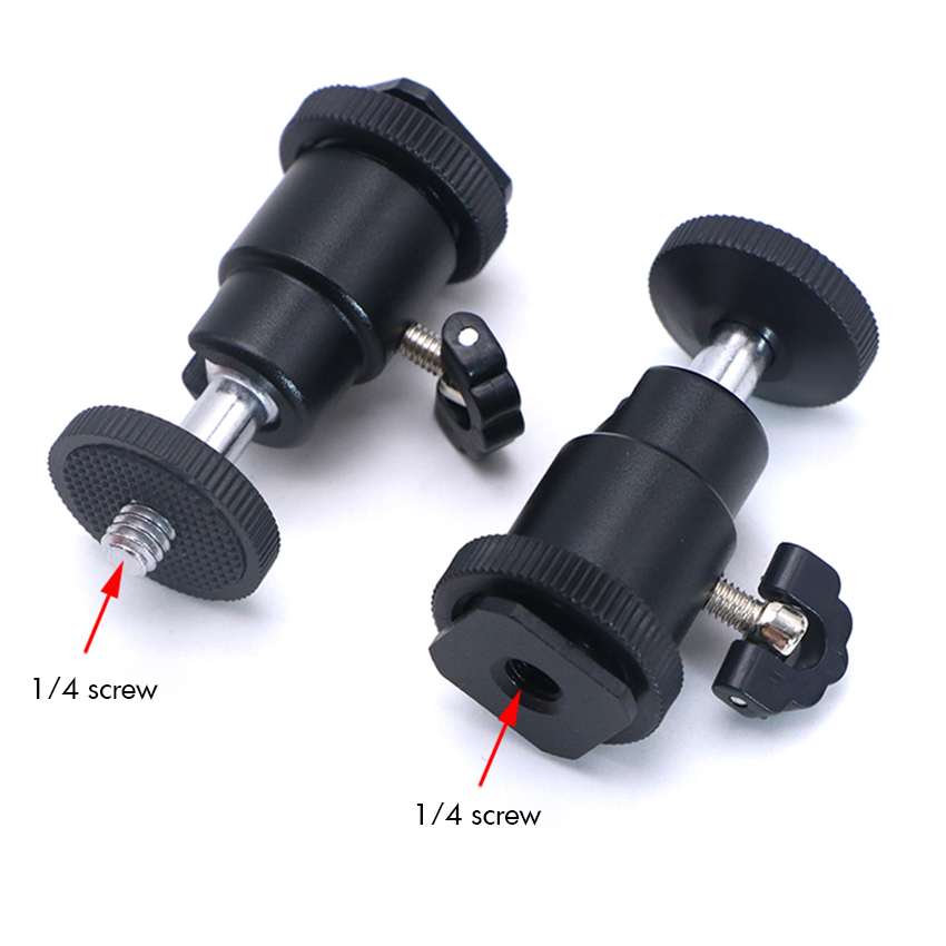 Hot Shoe To 1/4 Adapter Ball R - Hot Shoe Adapter ulasan dan harga