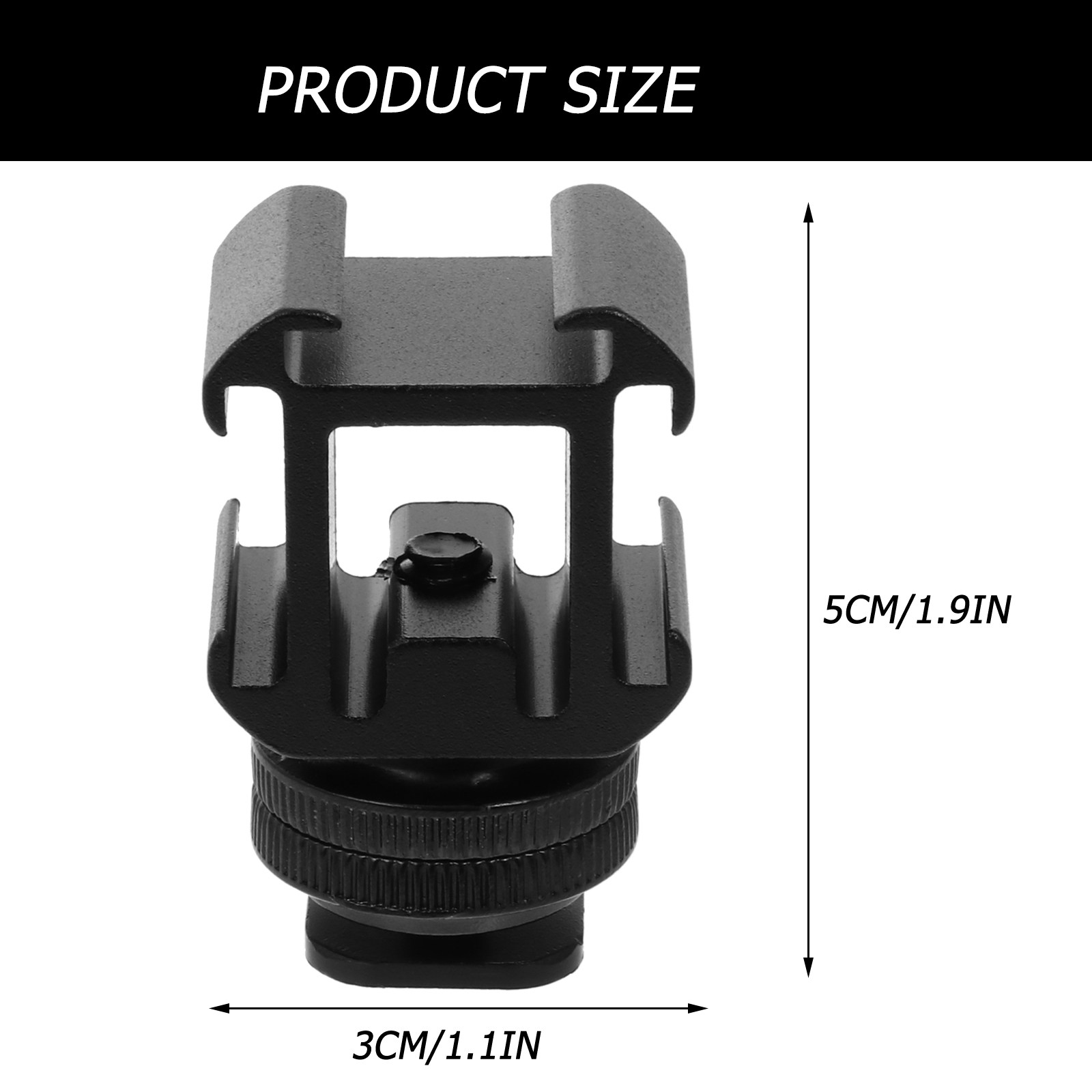 2Set Hot Shoe Base Aluminium A - Hot Shoe Adapter ulasan dan harga