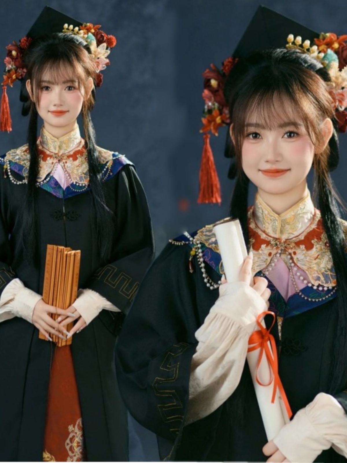 Gaun Wisuda Wanita Hanfu Dinas - Photography Graduation ulasan dan harga