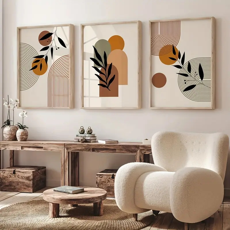 3 Buah Poster Abstrak Geometri - Photography Geometry ulasan dan harga