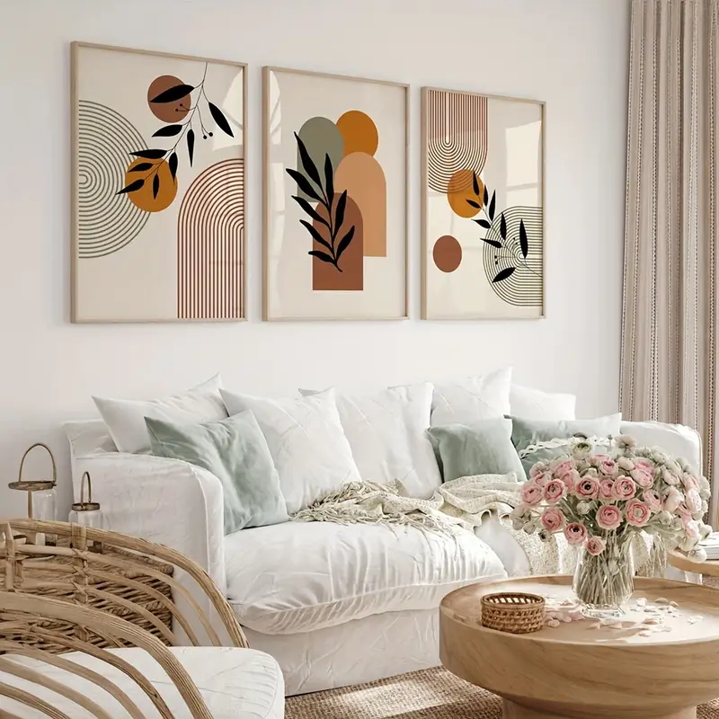 3 Buah Poster Abstrak Geometri - Photography Geometry ulasan dan harga