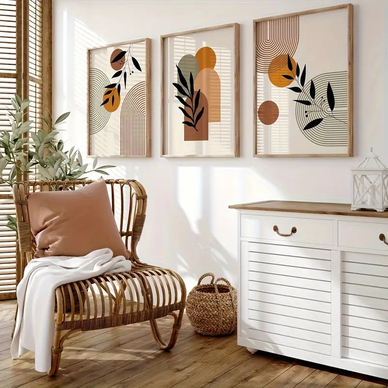 3 Buah Poster Abstrak Geometri - Photography Geometry ulasan dan harga