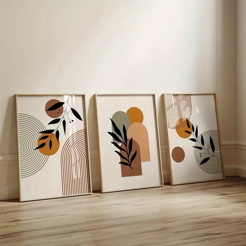 3 Buah Poster Abstrak Geometri - Photography Geometry ulasan dan harga